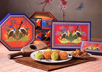 6件裝雙式月餅禮盒 (迷你紅豆流心抺茶月餅、低糖蛋黃白蓮蓉月餅 各三件)