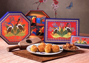 2件裝雙式月餅禮盒 (低糖蛋黃白蓮蓉月餅、迷你奶皇 各一件)