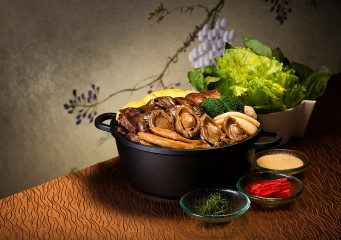 Abalone, Goose Webs and Mutton Poon Choi + Slow cooked Chicken with Soy Sauce (for 4-6 Pax)